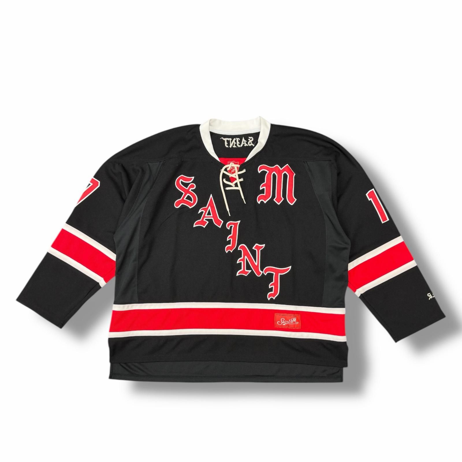 SAINT MICHAEL 23SS LS TEE/GAMESHIRT ゲームシャツ ホッケーシャツ 