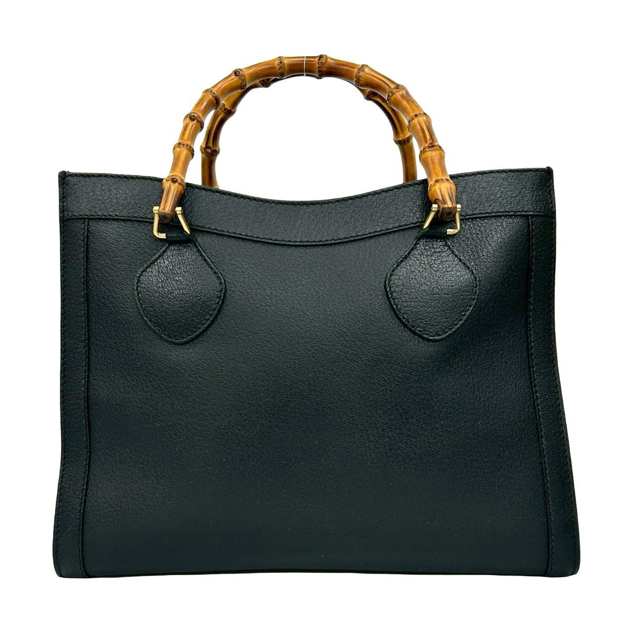 グッチ GUCCI ハンドバッグ トート バンブー レザー オールド 希少 