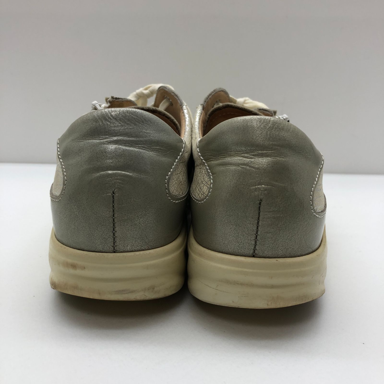 美品 フィンコンフォート コンフォートシューズ サイドジップ 22.5 
