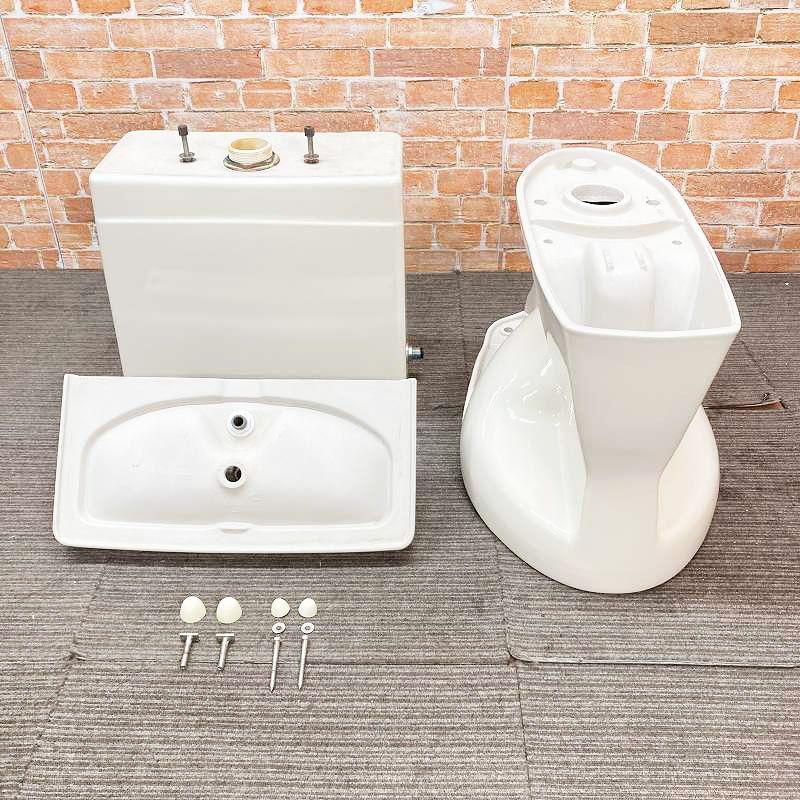 中古】TOTO☆トイレ便器(床下排水)☆洋式便器「C770」とタンク「S771BJ 