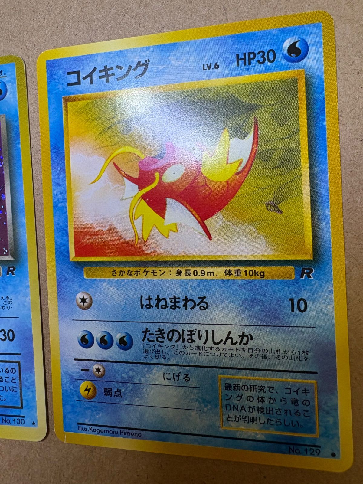旧裏 ポケモンカード コイキング ギャラドス わるいギャラドス 進化