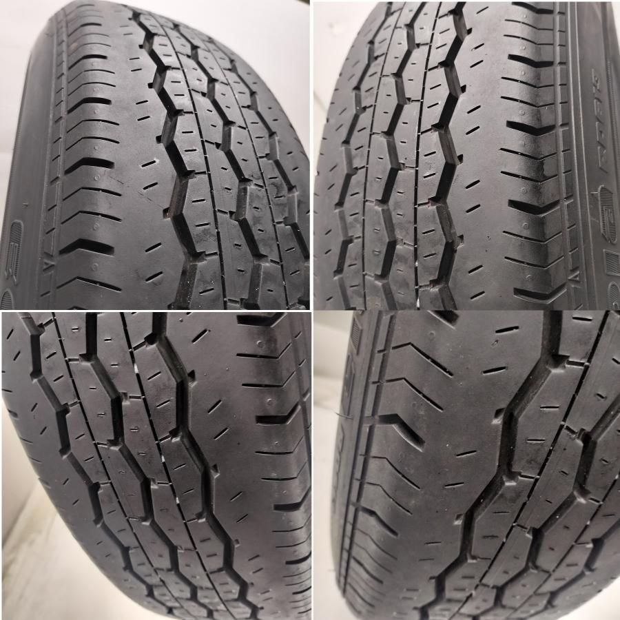 ◇配送先指定あり◇ ＜ノーマル X アルミホイール 1本＞ 195/80R15 LT 