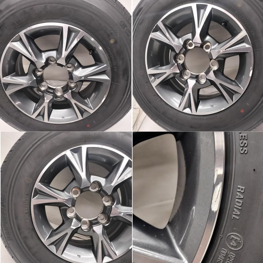 ◇配送先指定あり◇ ＜ノーマル X アルミホイール 1本＞ 195/80R15 LT 