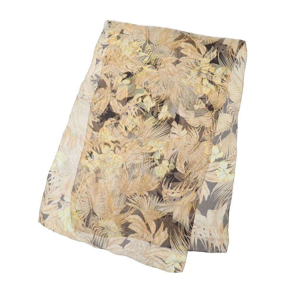 ■美品■Salvatore Ferragamo サルヴァトーレフェラガモ ストール 総シルク 花 ショール マフラー ブランド古着【中古】20260326/RA8775 □美品□Salvatore Ferragamo サルヴァトーレフェラガモ ストール 総