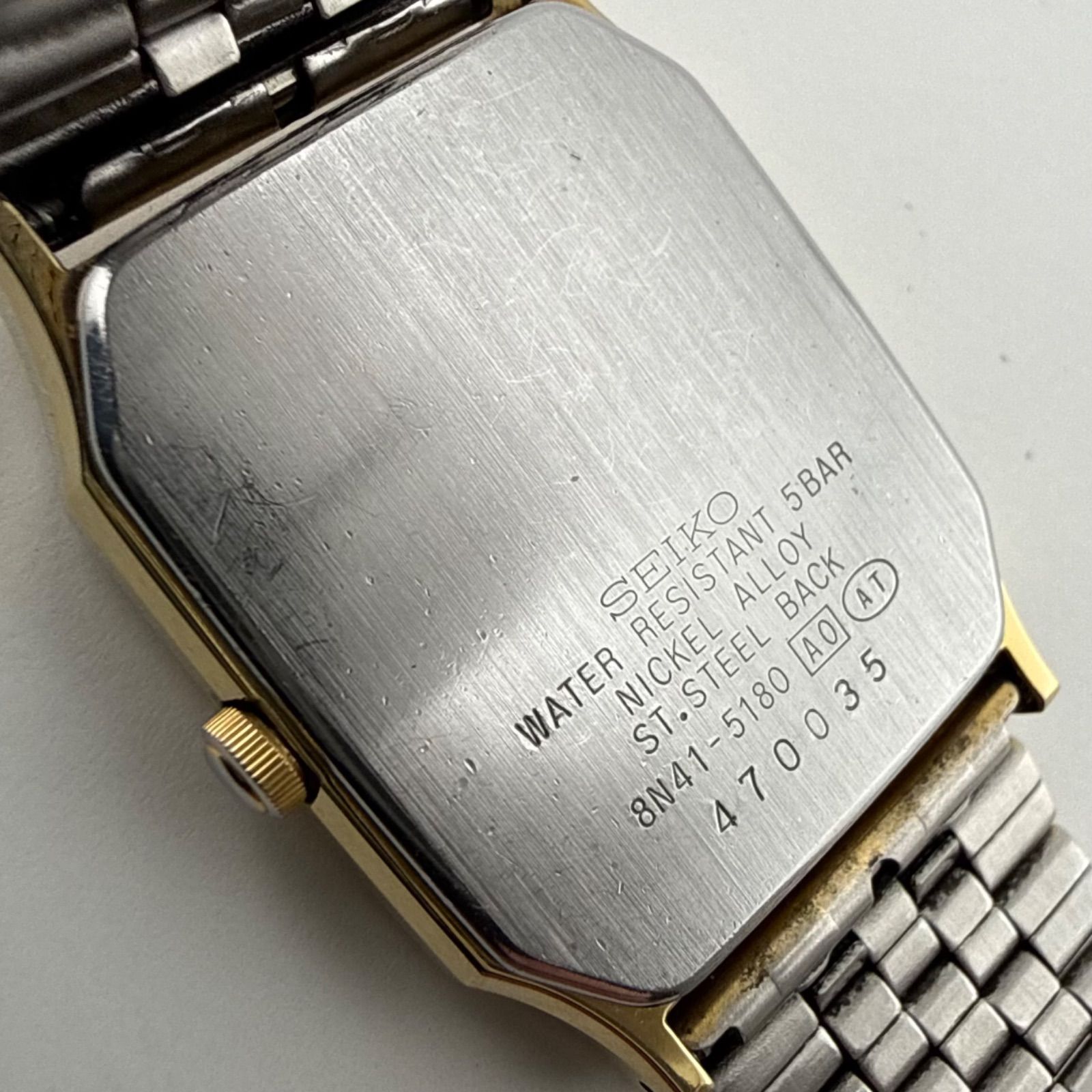 SEIKO 8N41-5180 セイコー SPIRIT スピリット メンズ ボーイズ 腕時計
