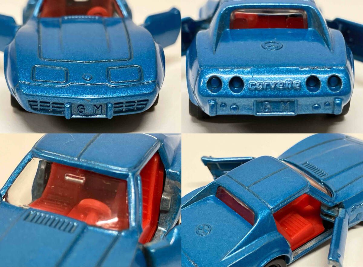 トミカ F21 シボレー コルベット スティングレイ 青メタリック シート