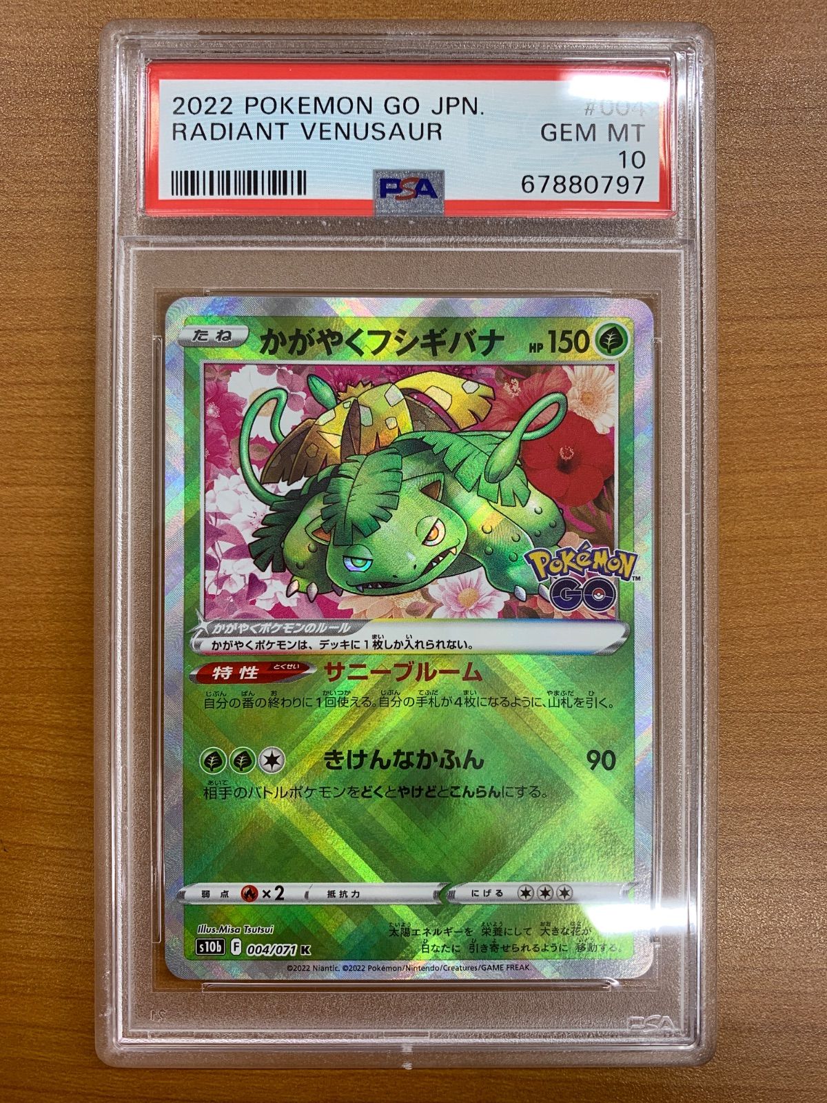 鑑定品】かがやくフシギバナ psa10 フシギバナ psa10 | PAGID.COM 鑑定品】かがやくフシギバナ psa10 フシギバナ psa10 | PAGID.COM