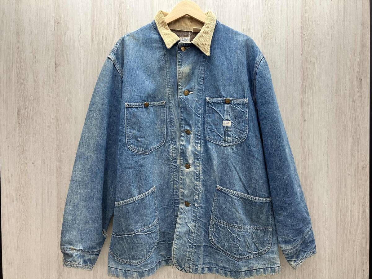 Lee/リー ヴィンテージデニムカバーオール 81-LJ コーデュロイカラー 