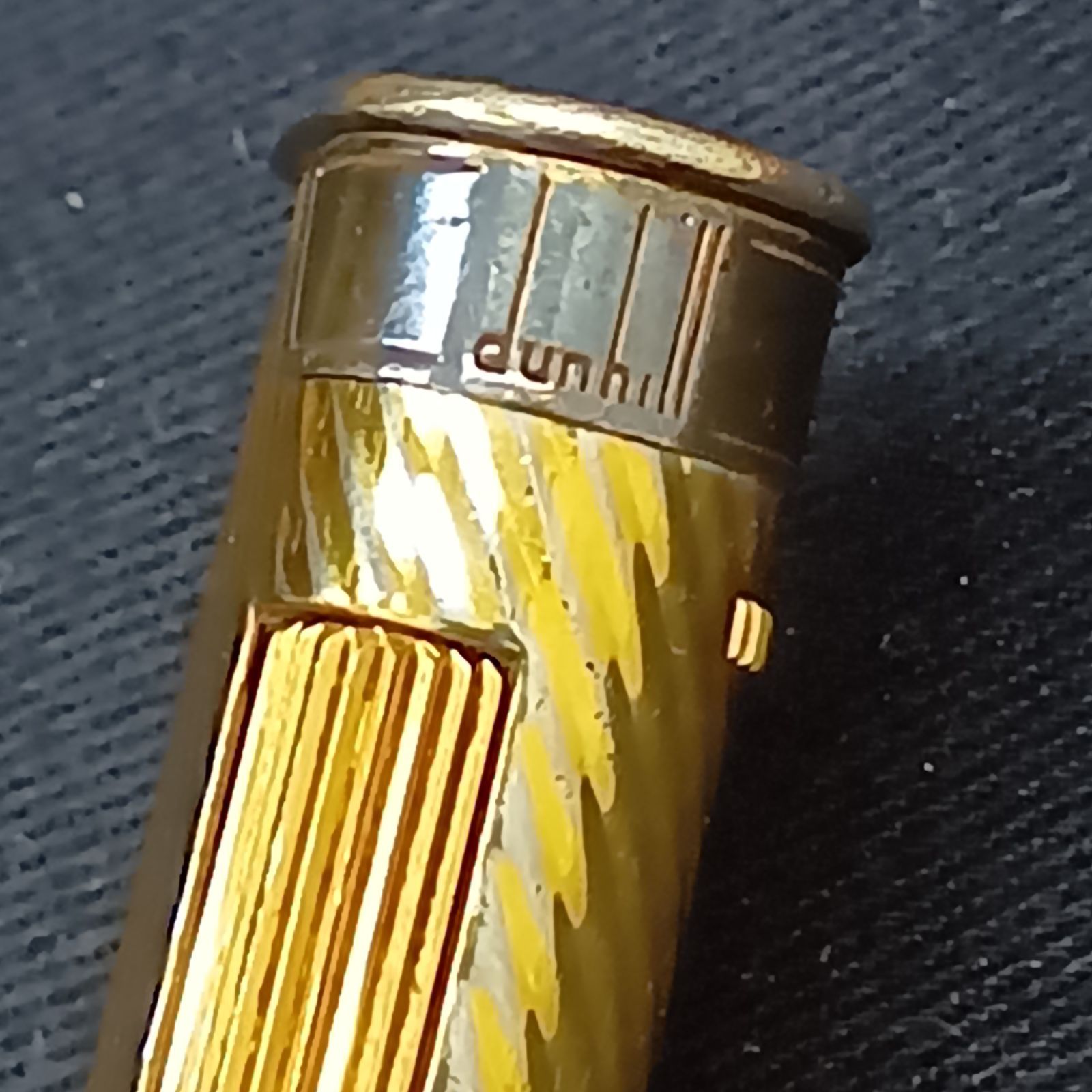 dunhill ライター ゴールド ローラー スリム ガスライター ダンヒル 