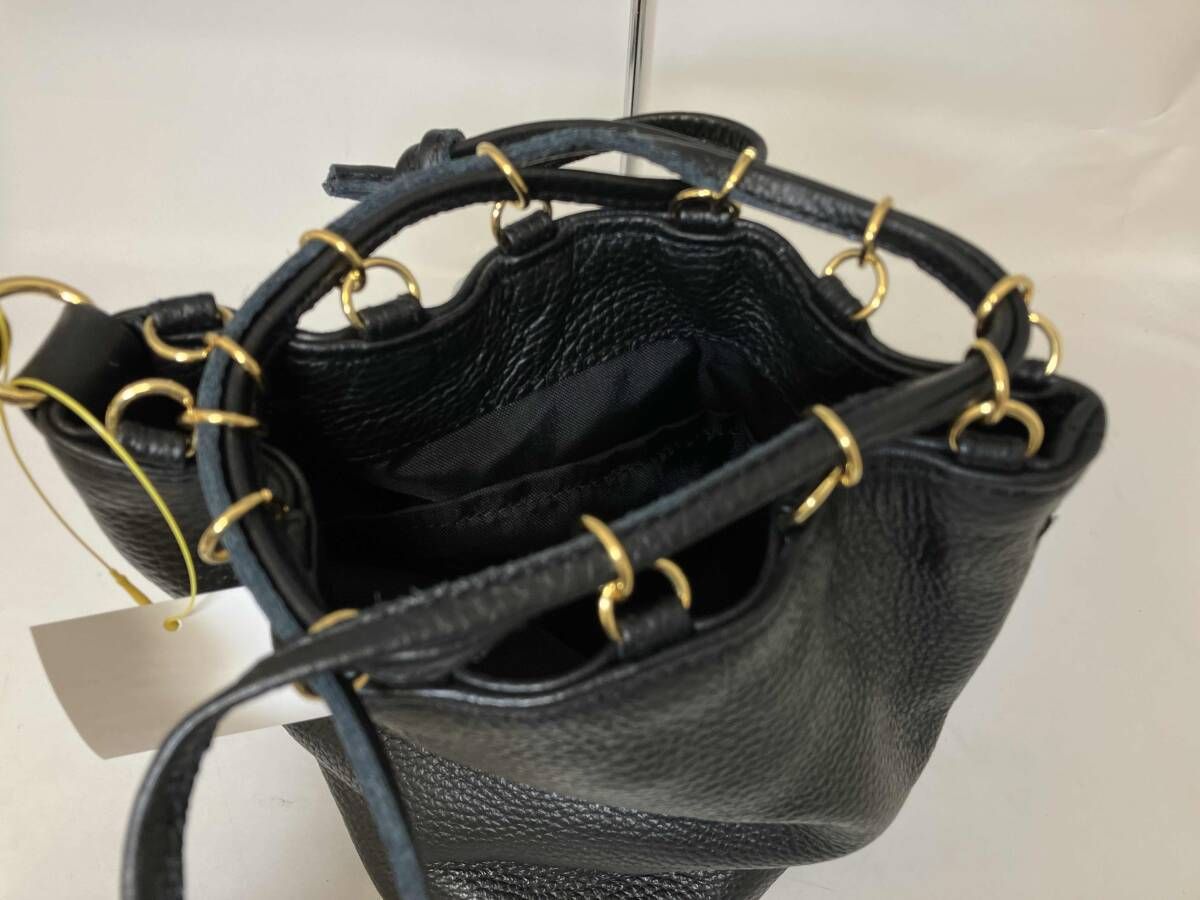 santaku 4way grain leather shoulder bag Santaku サンタク 4way