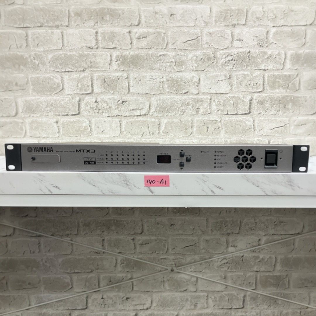 【送料無料】中古（未検査）YAMAHA MTX3 マトリクスプロセッサー DSP内蔵 1Uサイズ【140-A1】 47,880円