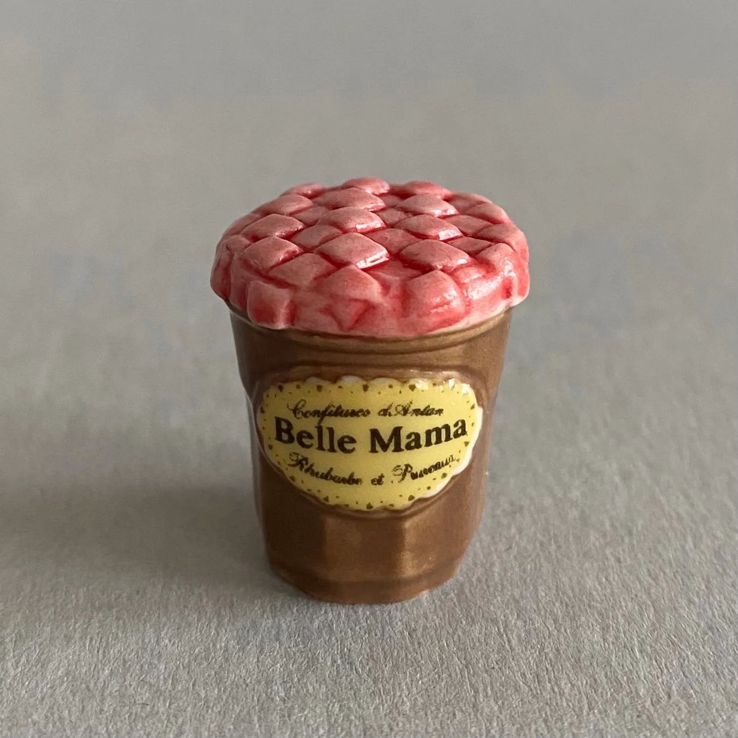 いちごジャムのフェーブ／Belle Mama／コンフィチュール／フランス雑貨 