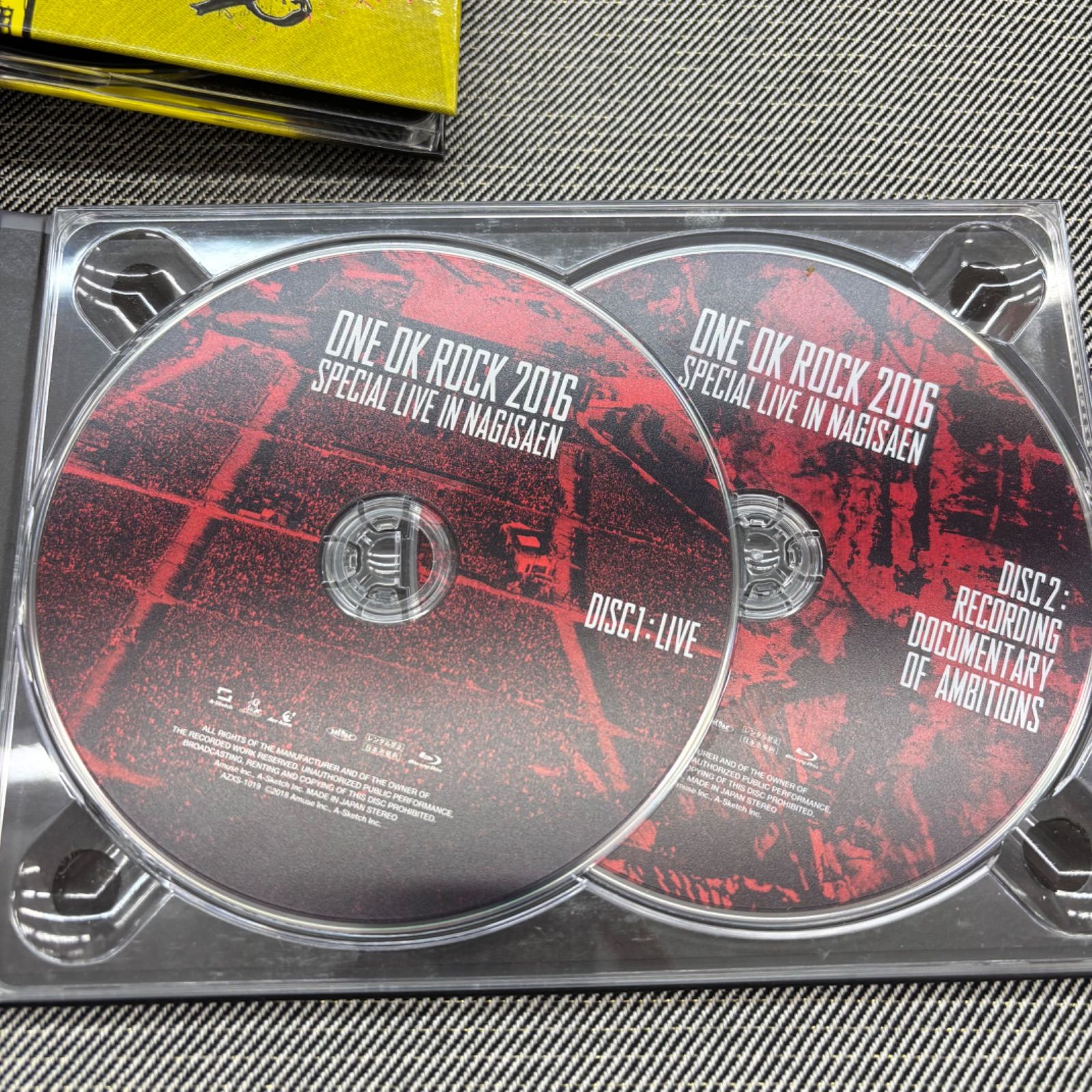 ONE OK ROCK ワンオク ONE OK ROCK 2016 2017 2018 LIVE DVD Blu-ray 