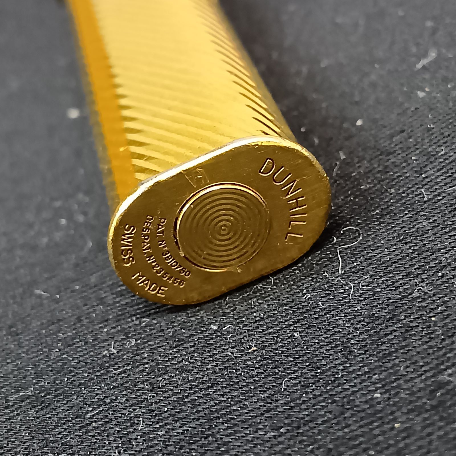 dunhill ライター ゴールド ローラー スリム ガスライター ダンヒル 