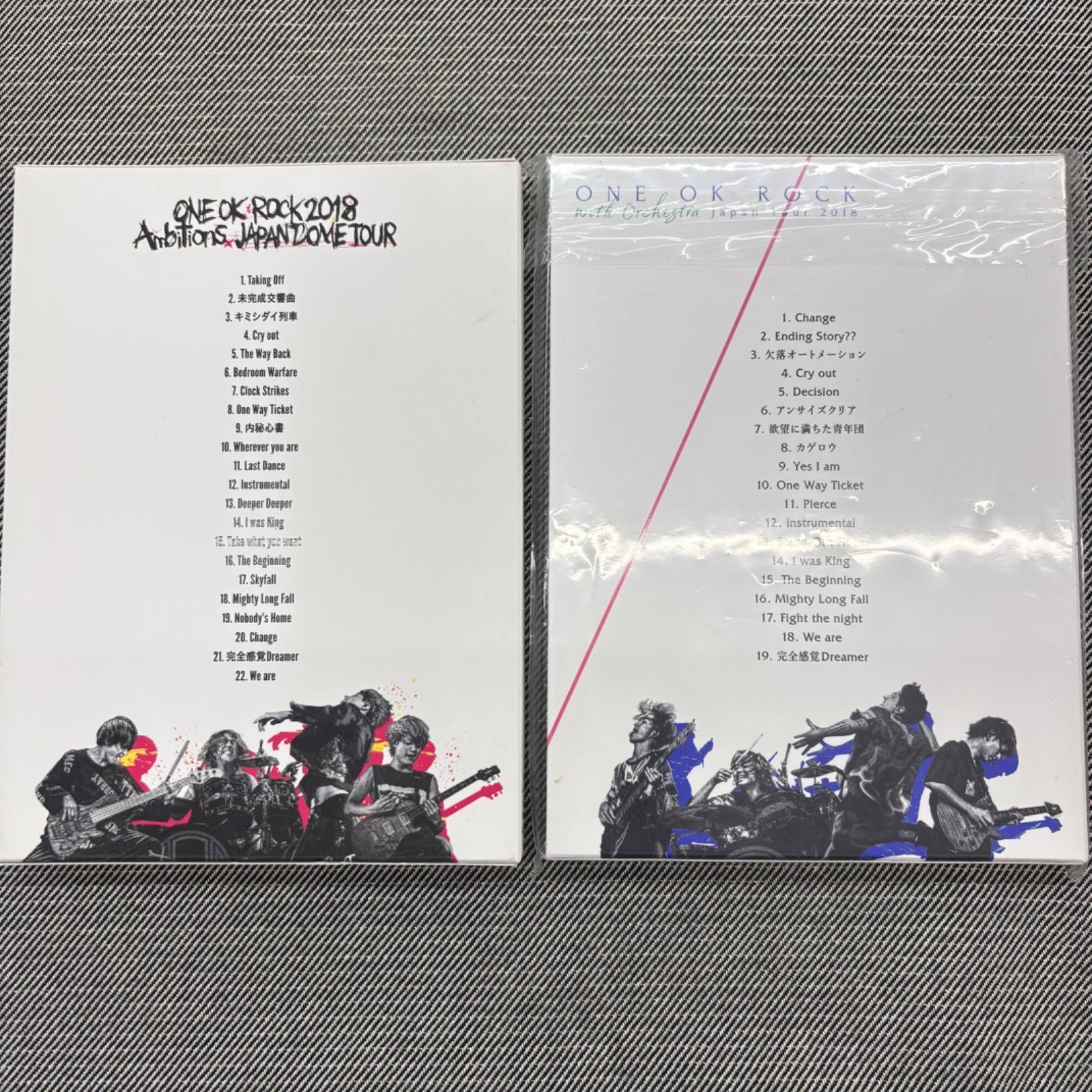 ONE OK ROCK ライブDVD・Blu-ray 8点セット