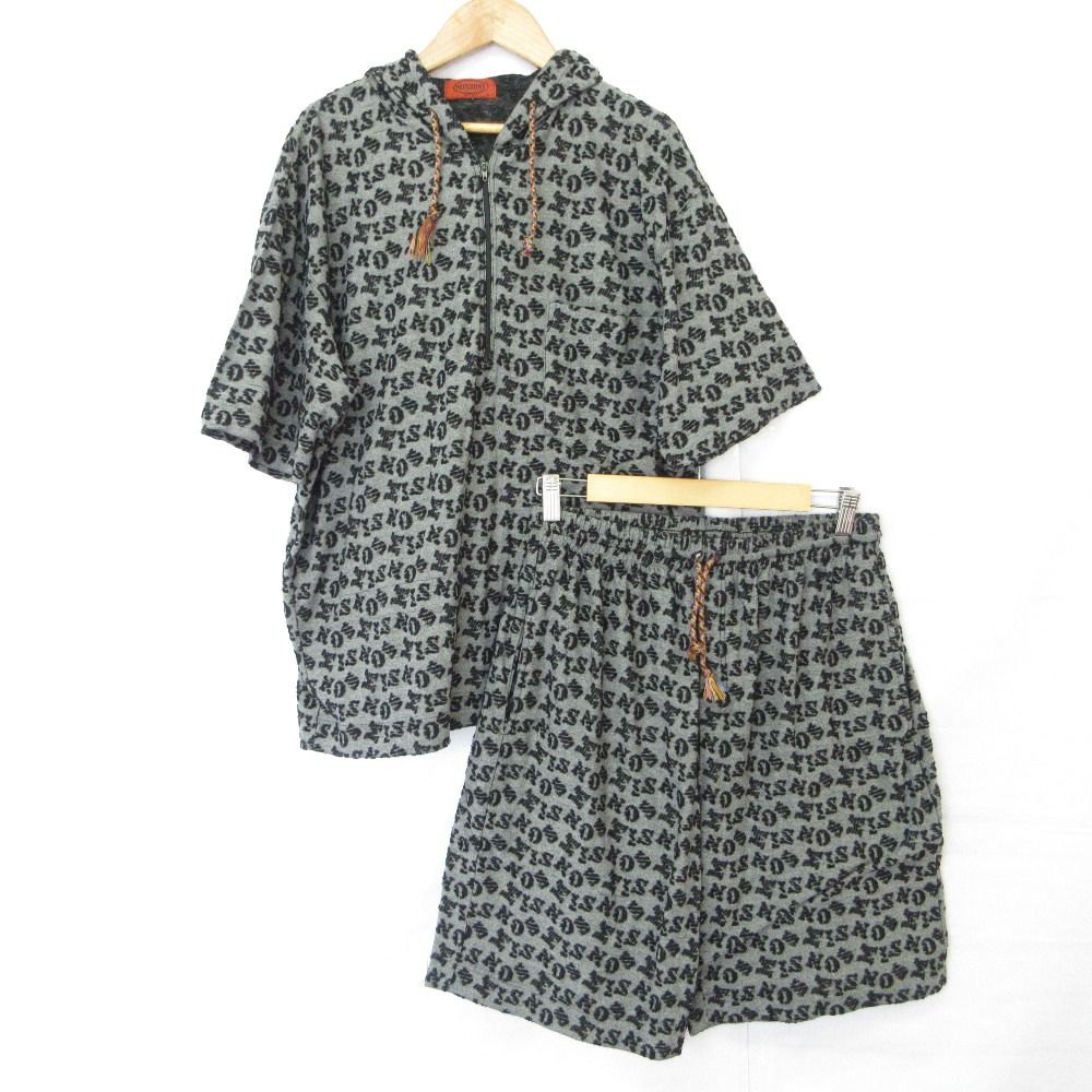 美品 MISSONI ミッソーニ モノグラム パーカー ハーフパンツ