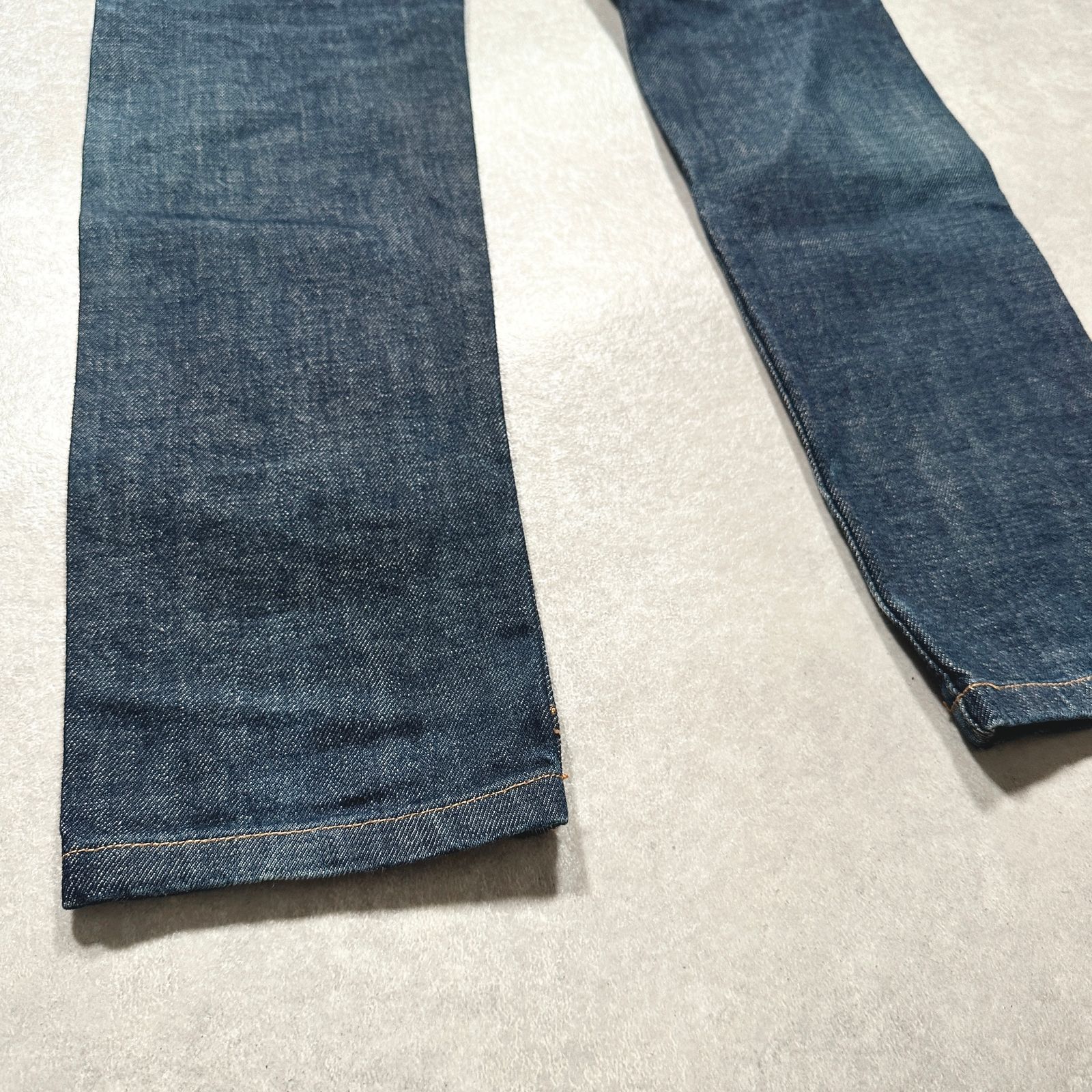 A.P.C アーペーセー 赤耳 デニム ジーパン ジーンズ 濃紺 ボタンフライ 