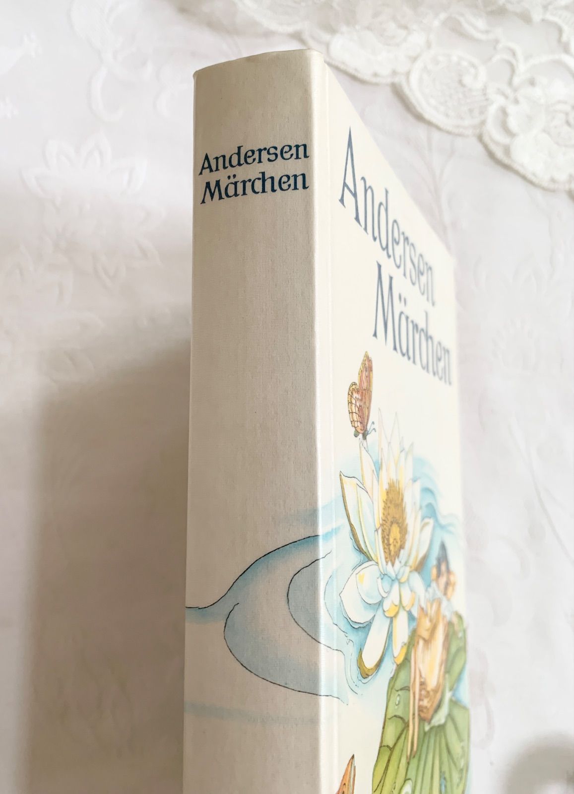 No.456希少 古書 洋書 絵本 アンティーク アンデルセン　童話　児童書 1970-1980s ビンテージ洋書 - 挿絵も素敵なアンデルセンの古い児童書