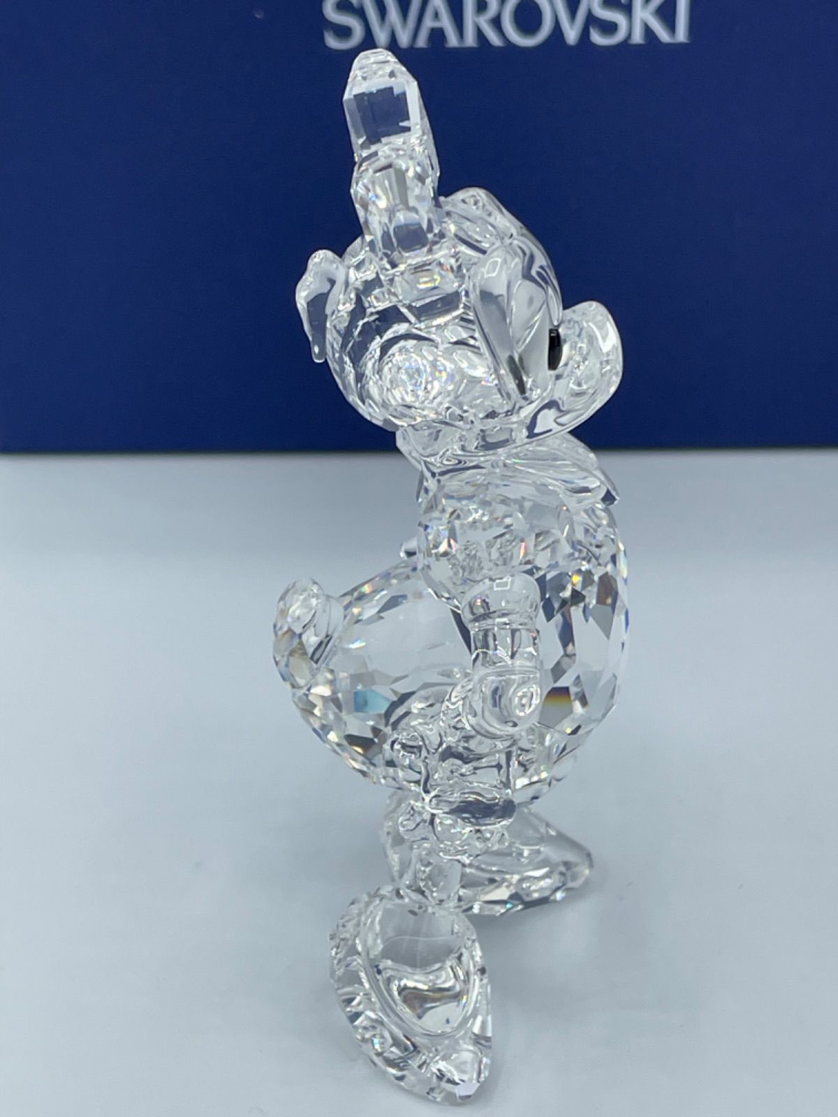 美品 SWAROVSKI スワロフスキー DISNEY SHOWCASE COLLECTION ドナルド 