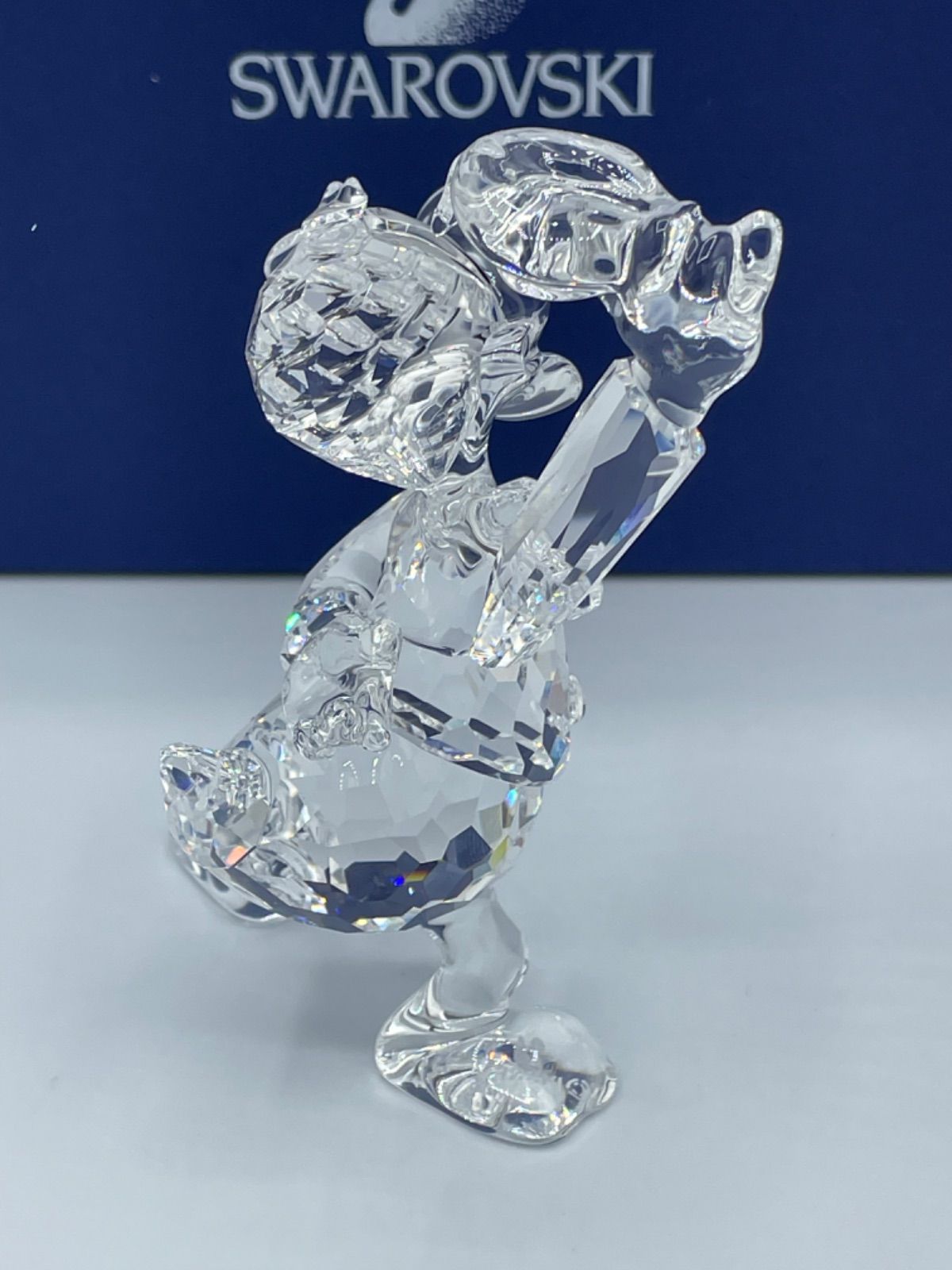 美品 SWAROVSKI スワロフスキー DISNEY SHOWCASE COLLECTION ドナルド