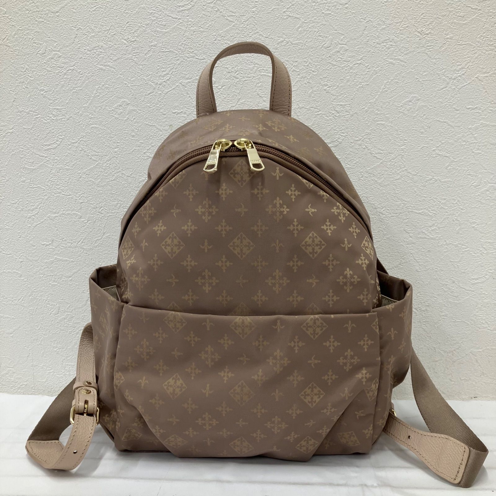 1198 russet ラシット モノグラム ナイロンリュックサック バッグ 