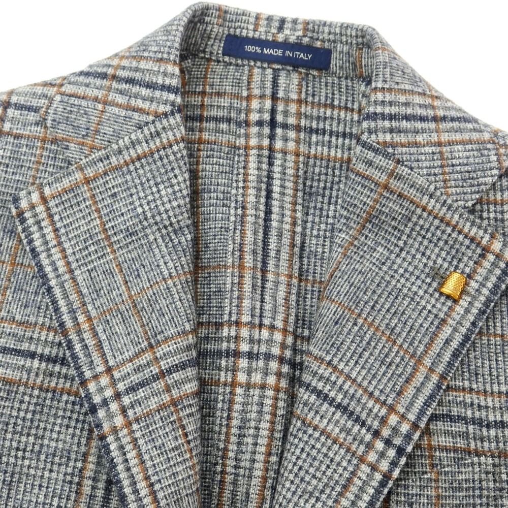 新品】サルトリア ラトーレ SARTORIA LATORRE ウールアルパカ チェック