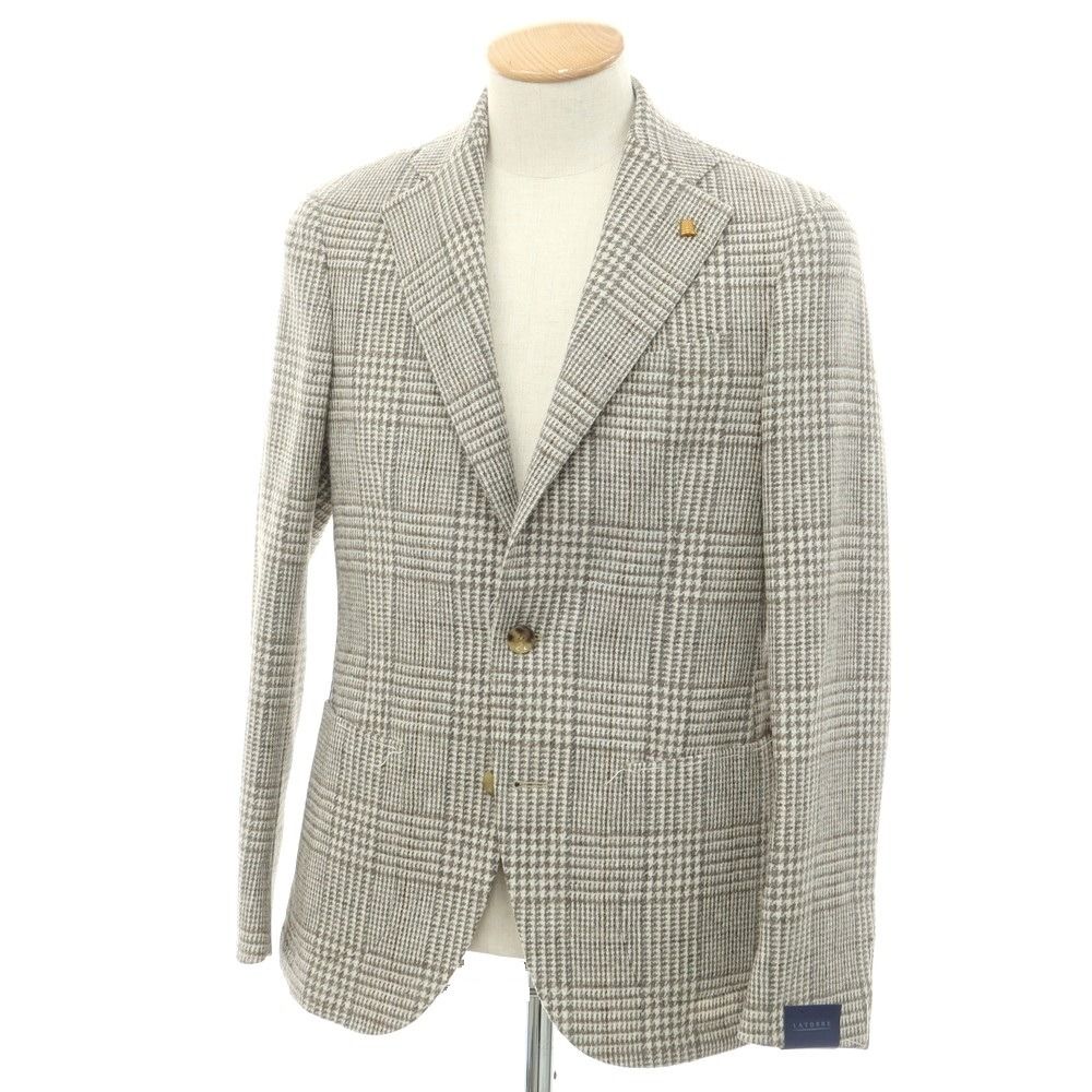 新品】サルトリア ラトーレ SARTORIA LATORRE ウール チェック 