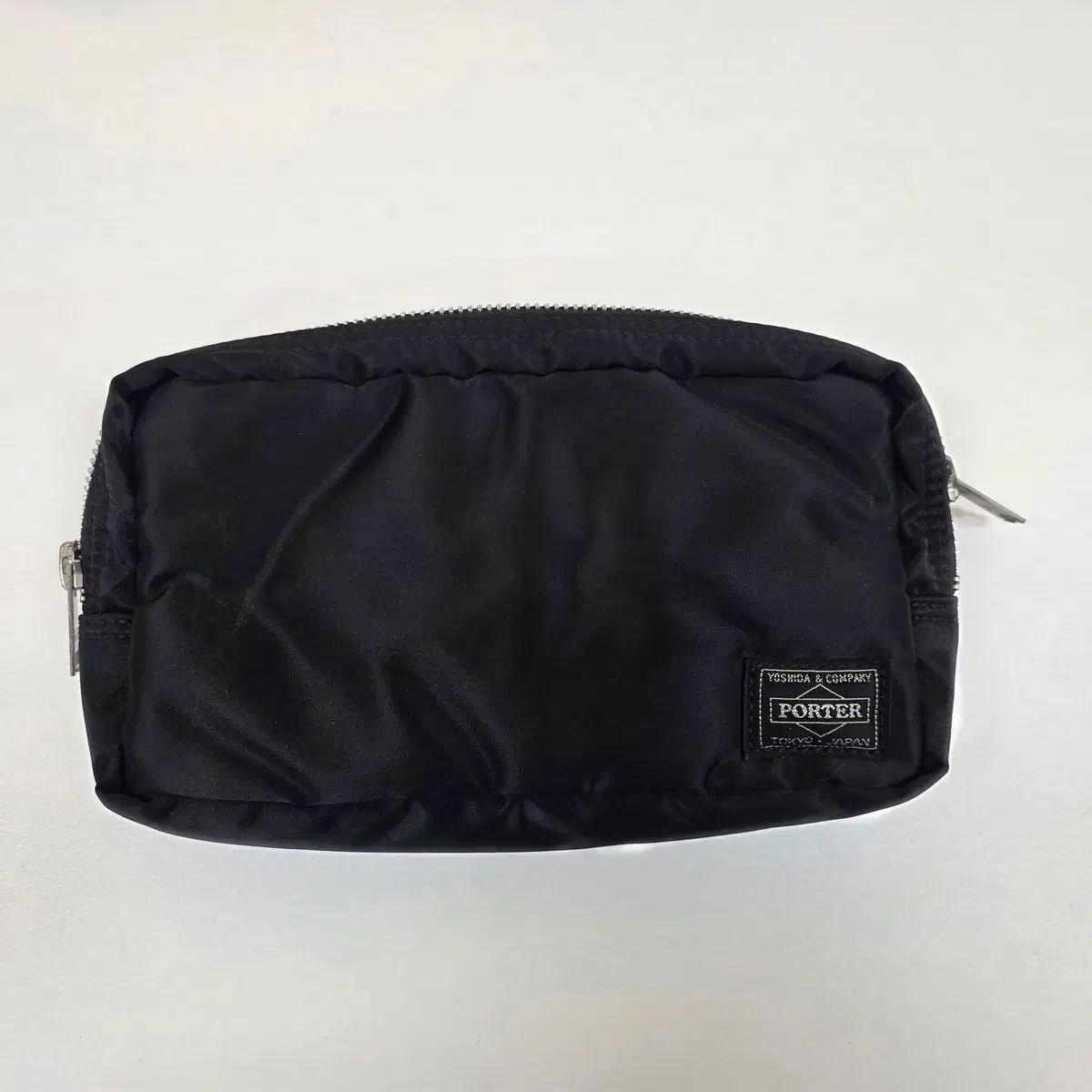 00 極美品　ポーター　タンカー　ポーチ　ブラック ポータータンカー ポーチ 美品PORTER ポーター タンカー ポーチ 【公式