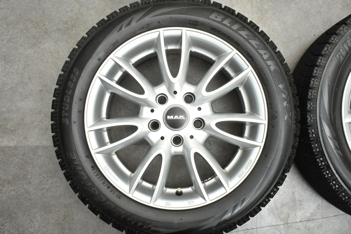ホイールのみ販売可能】MAK JACKIY 16in 6.5J +54 PCD112 ブリヂストン