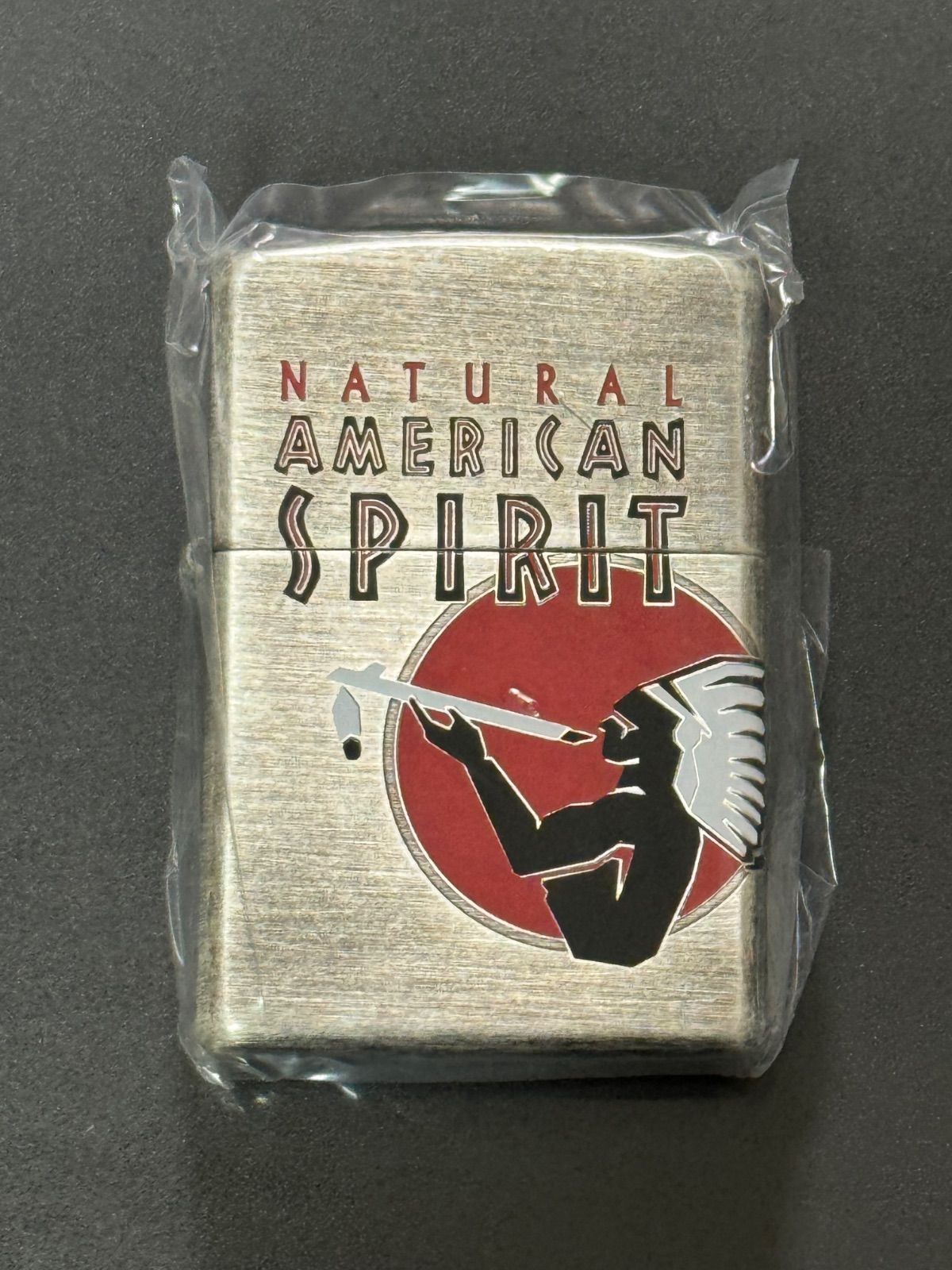 zippo NATURAL AMERICAN SPIRIT 限定品 2016年製 zippo NATURAL AMERICAN SPIRIT 限定品 特殊加工品 2016年製