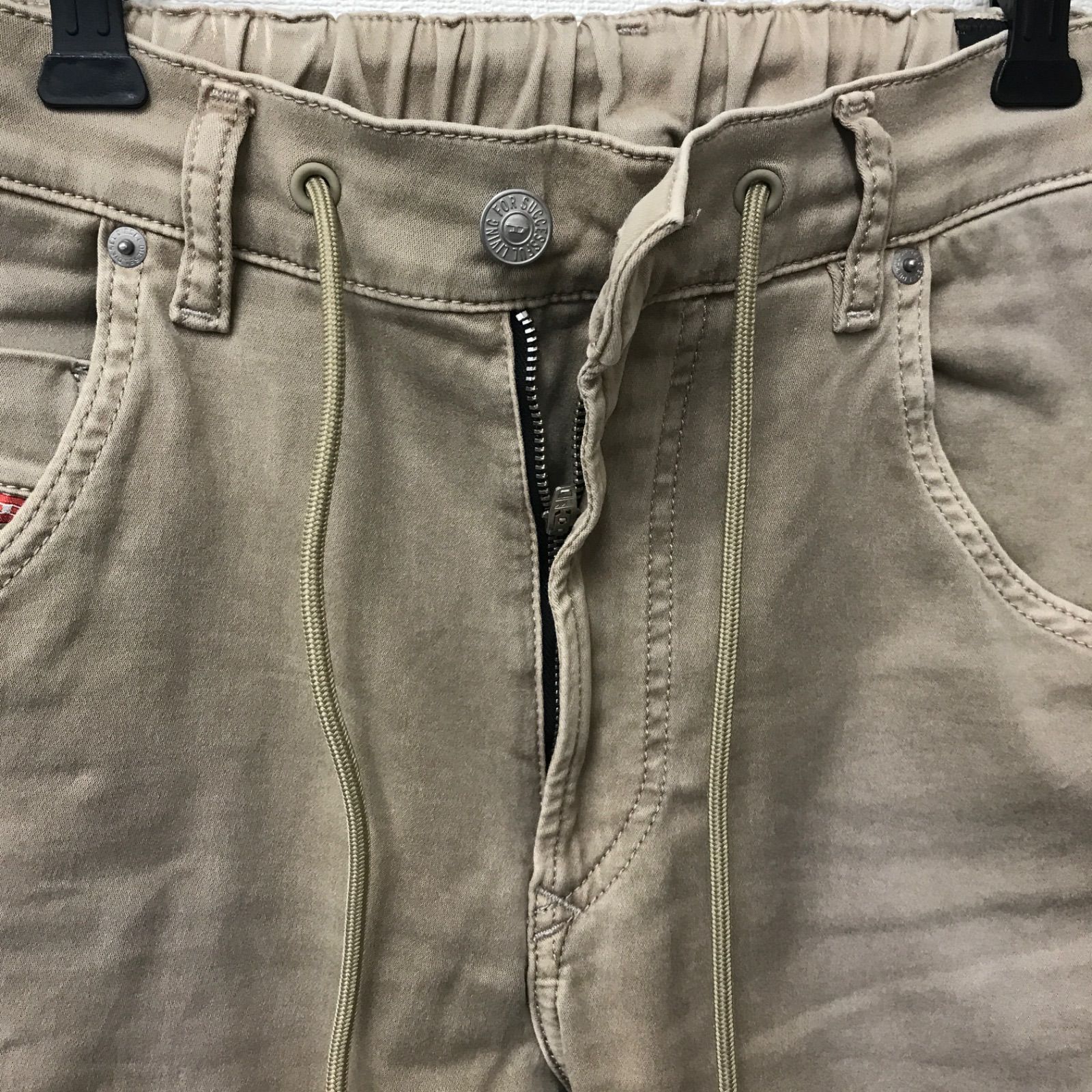 N3028 DIESEL ディーゼル デニムパンツ 綿パンツ ストレッチ ベージュ 