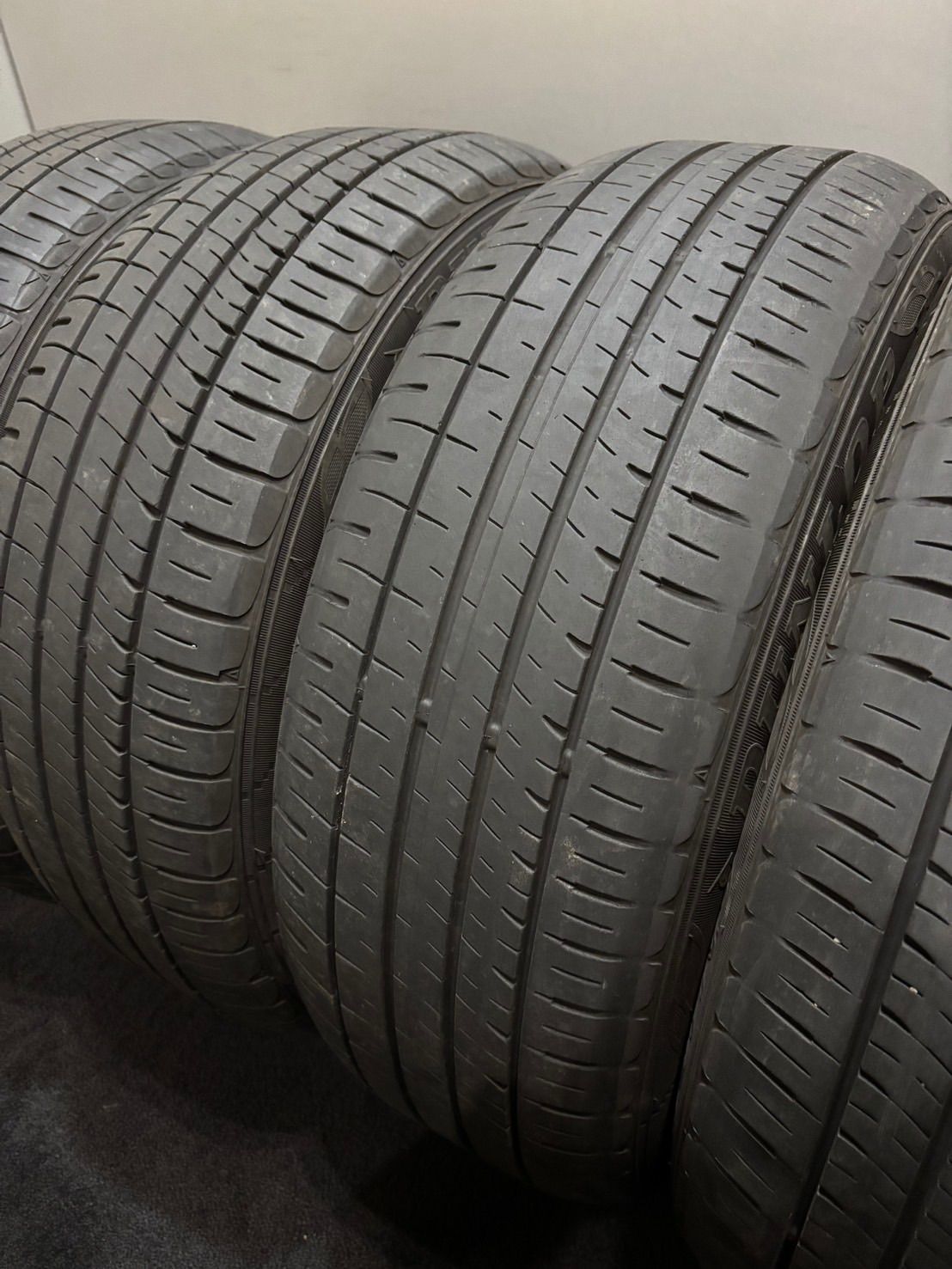 車 ☆215/55R17 DUNLOP/ENASAVE EC204 21年製 夏タイヤ サマータイヤ 4本