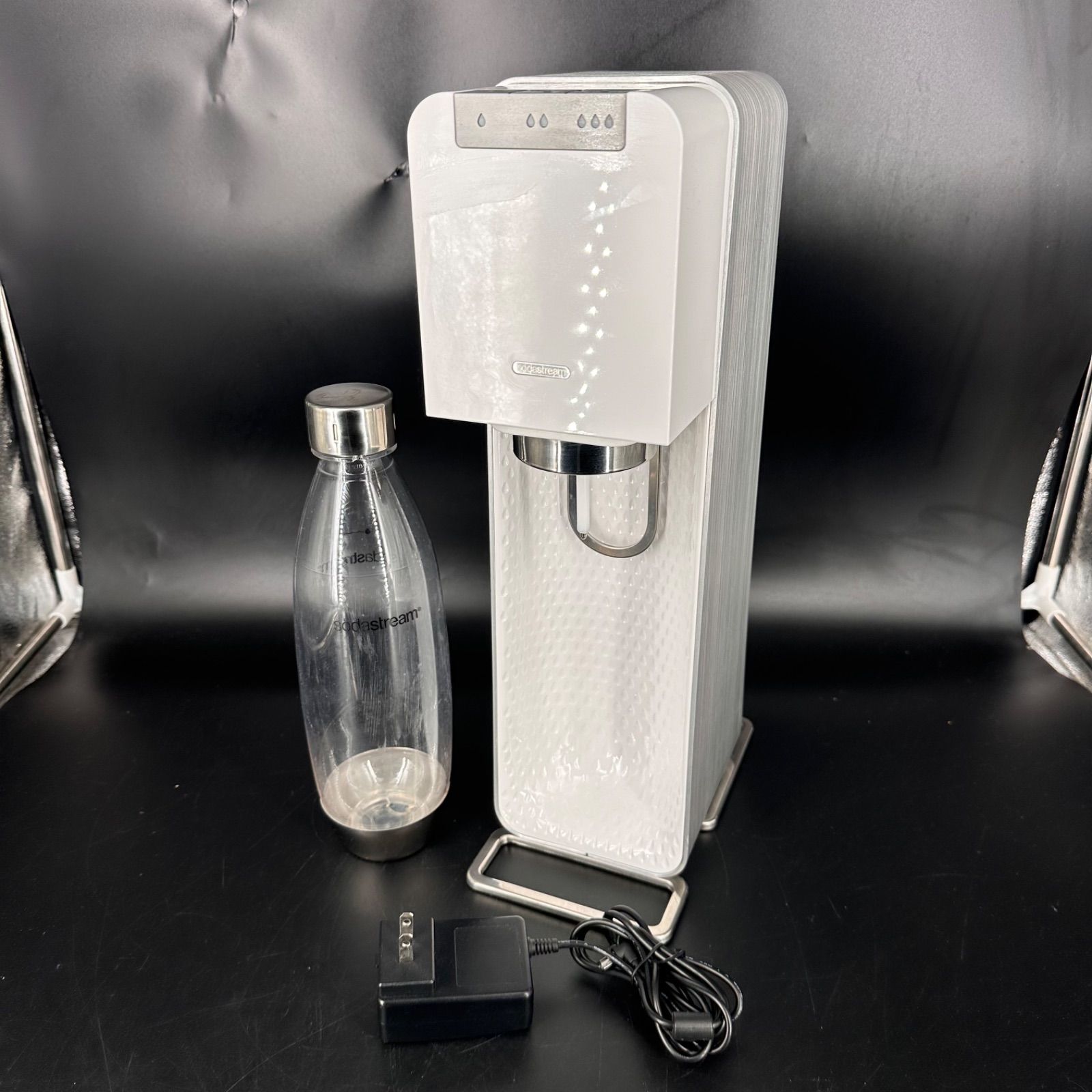 ソーダストリーム POWER 電動 炭酸水メーカー PWR-001 本体 | Mua sắm 