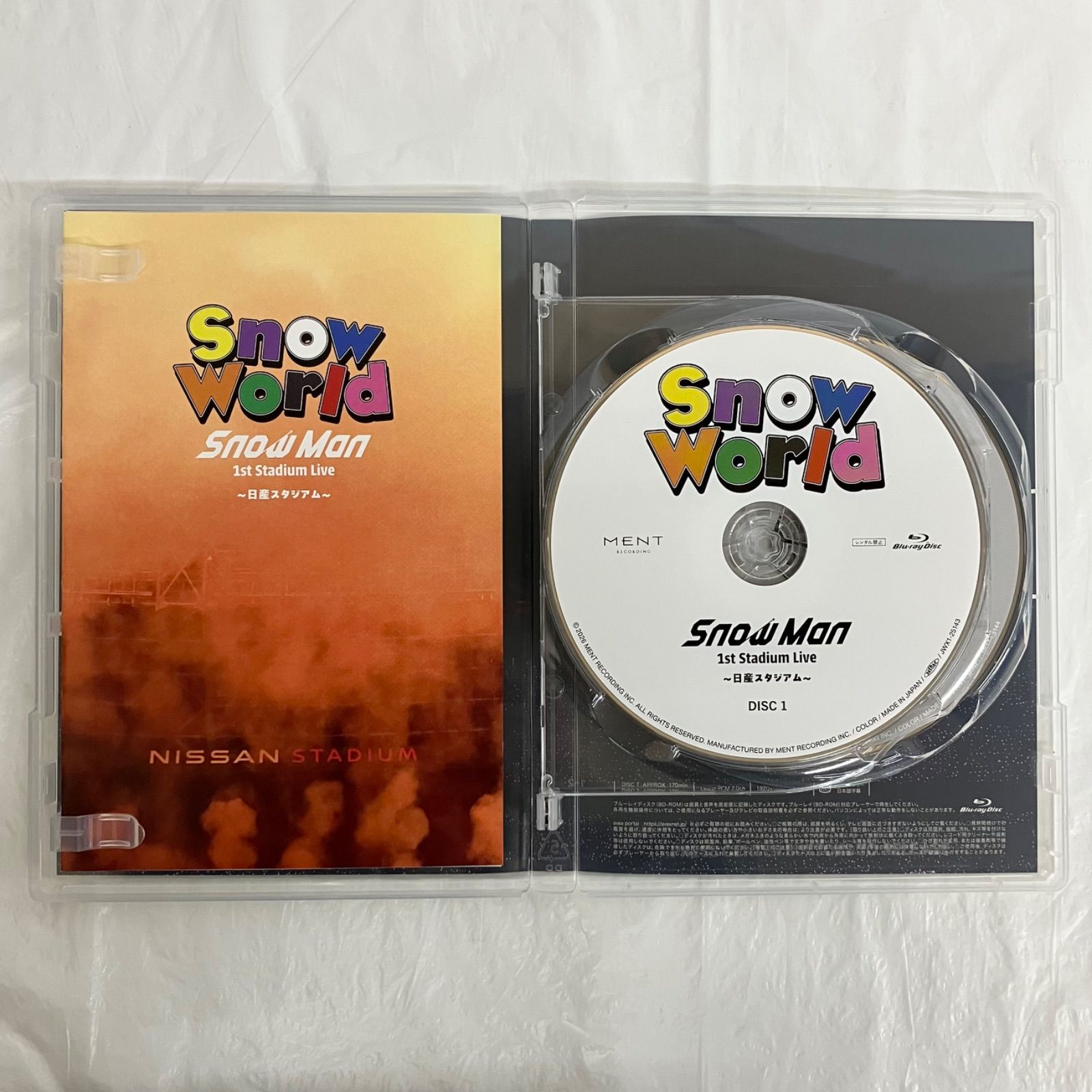 Snow Man Snow World 日産 Blu-ray FC盤 Snow Man Snow World Blu-ray 