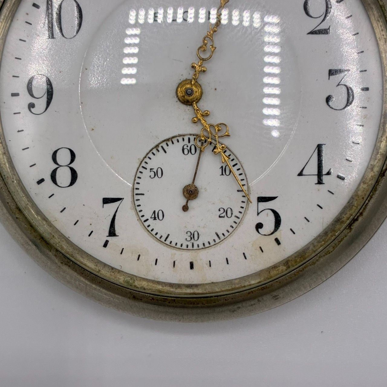 ELGIN エルジン 懐中時計 機械式 手巻き 動作品 アンティーク 