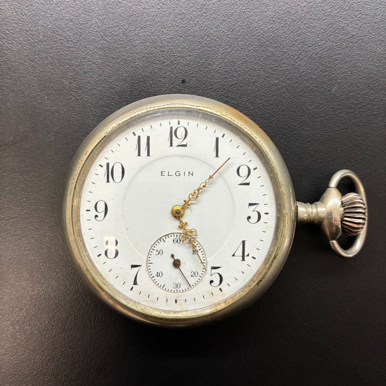 ELGIN エルジン 懐中時計 機械式 手巻き 動作品 アンティーク 