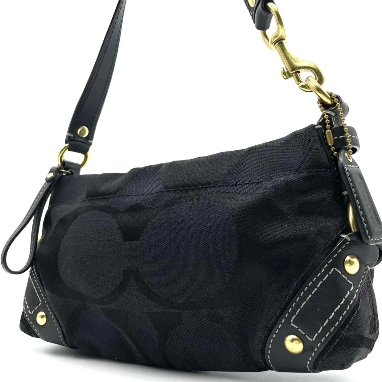 美品○ COACH コーチ ショルダーバッグ ワンショルダー アクセサリー 