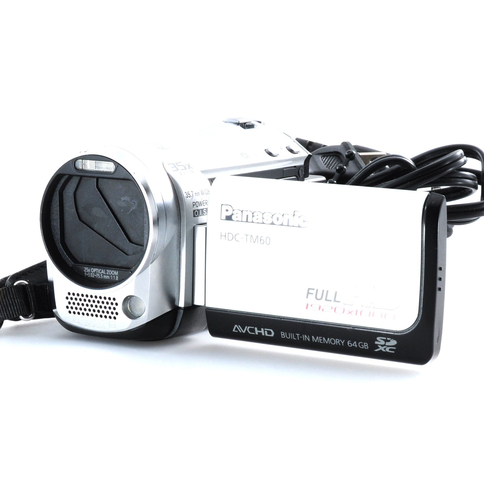 美品 パナソニック Panasonic HDC-TM60 パナソニック】Panasonic HDC-TM60 デジタルビデオカメラ #S537 - メルカリ