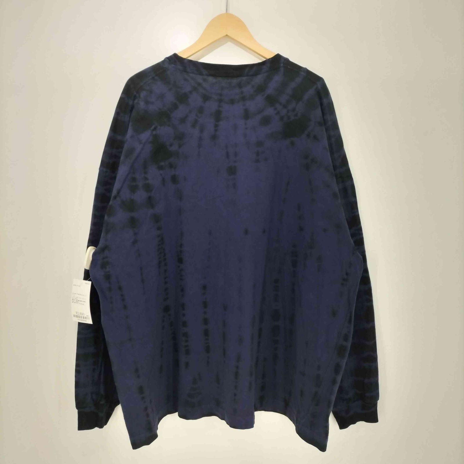 ロトル ROTOL BIG TWIST TEE MAD DYE タイダイ L/S Tシャツ メンズ JPN 