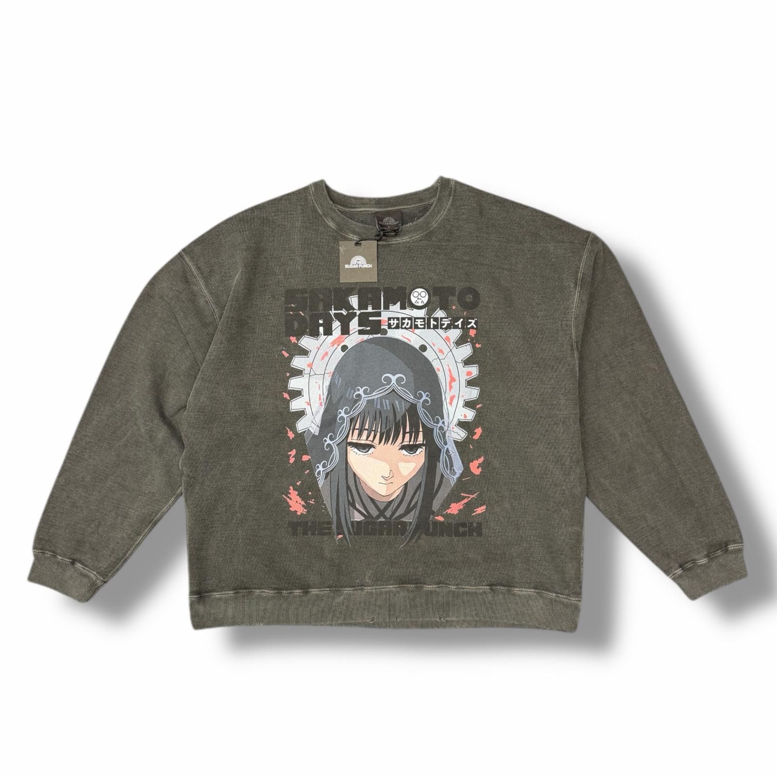 参考上代40700円 未使用 THE SUGAR PUNCH 25SS SAKAMOTO DAYS Sweat 