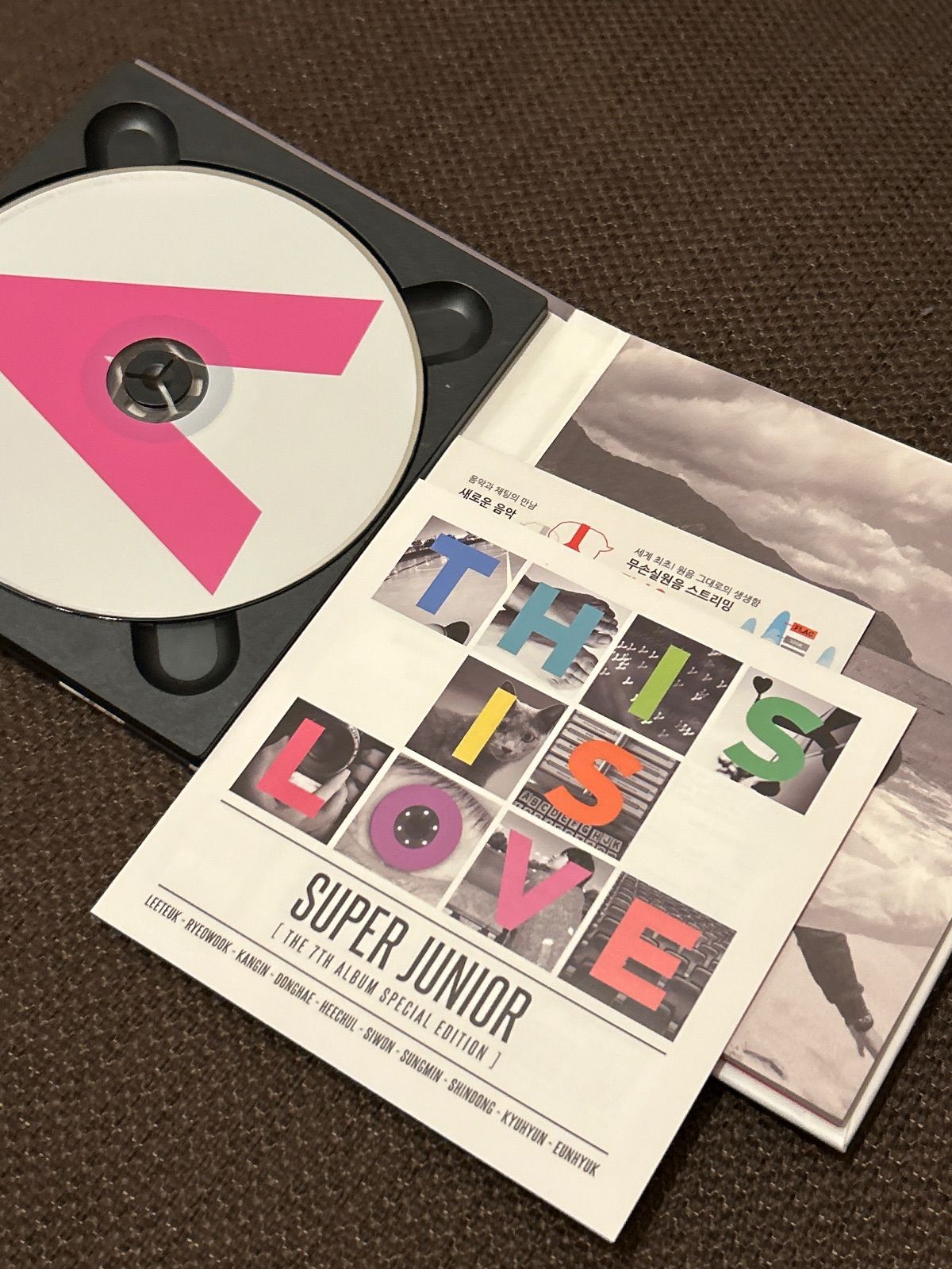 S6533) SUPERJUNIOR THIS IS LOVE キュヒョン CD アルバム super