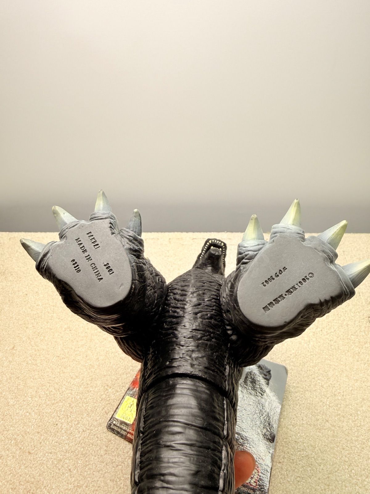 バンダイ ゴジラ2002 ソフビ フィギュア 約30cm ムービーモンスター
