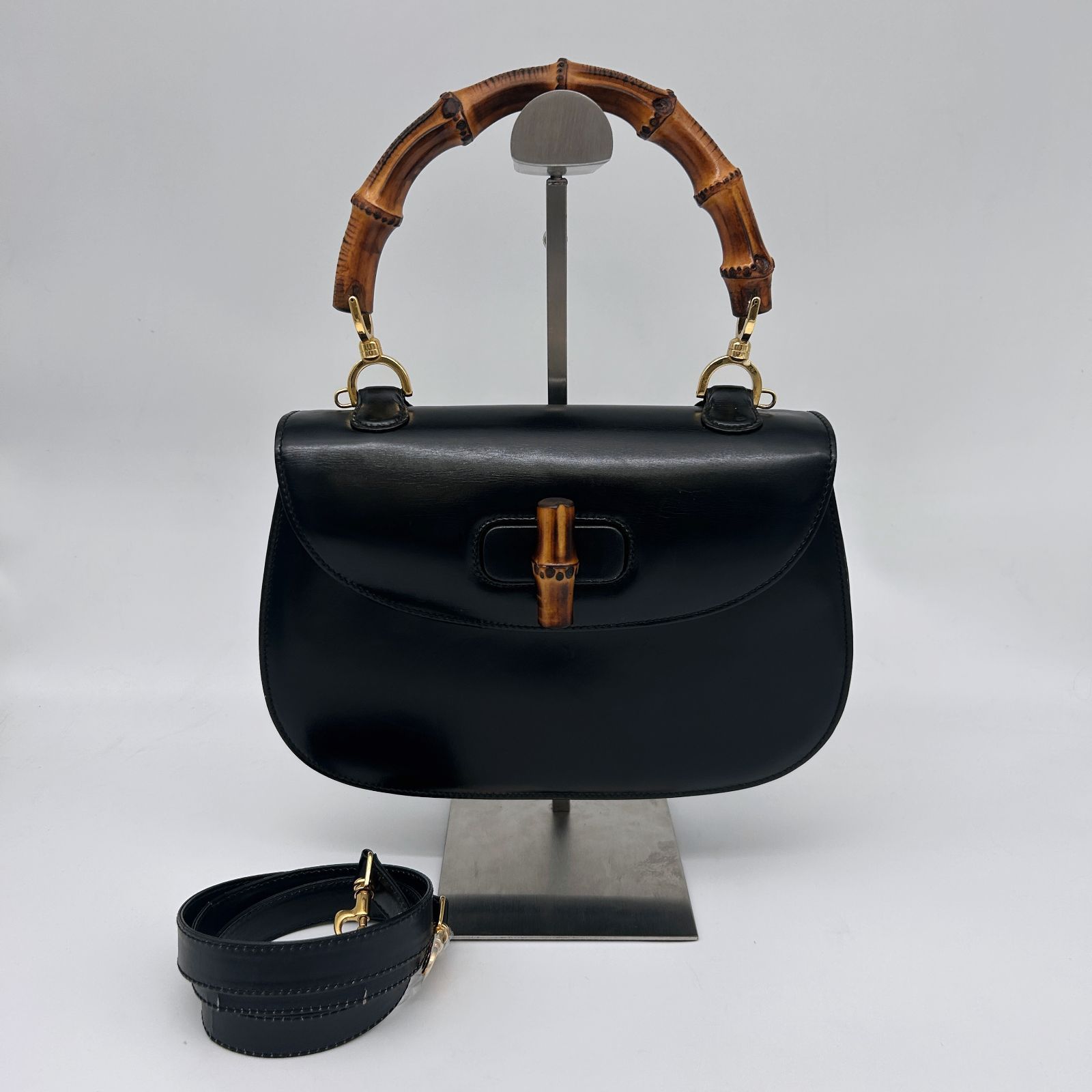 GUCCI （グッチ） バンブー ハンドバッグ ショルダーバッグ ミニバッグ 