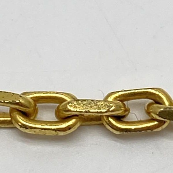 中古】VERSACE グレカ メデューサ ネックレス ゴールドカラー △サビ