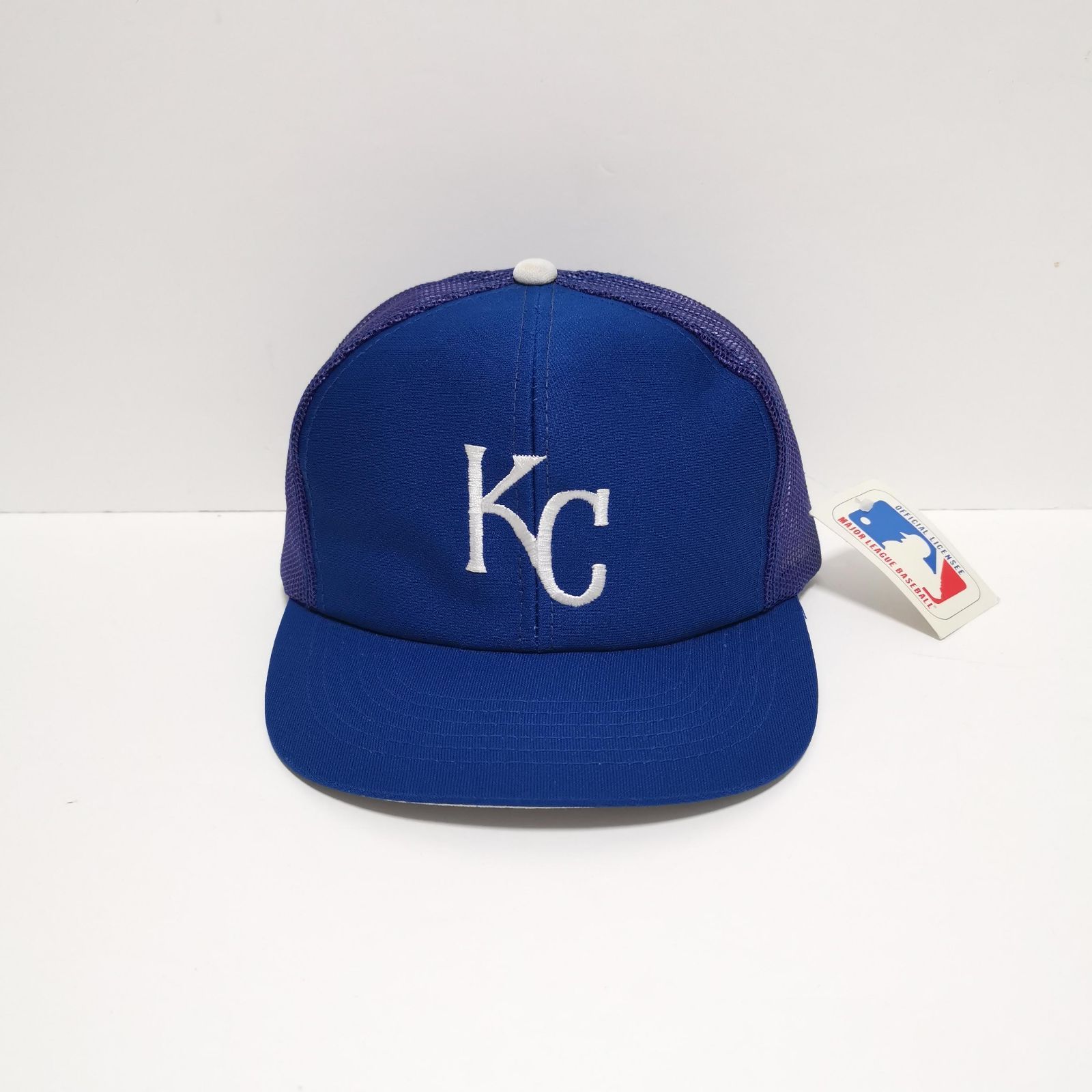 80s KC ロイヤルズ s キャップ メッシュ CAP MLB 青 80s KC ロイヤルズ Royals キャップ メッシュ CAP MLB 青 - メルカリ
