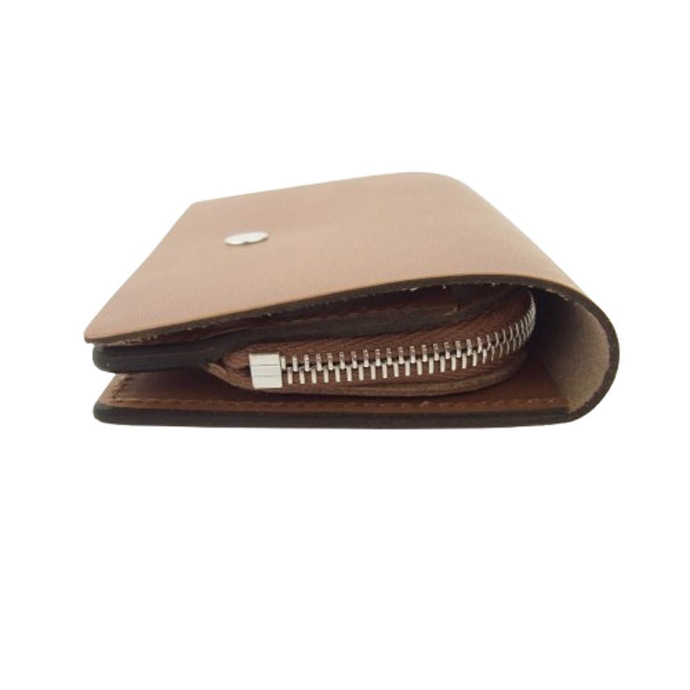 SOPHNET. ソフネット 25SS SOPH-250087 LEATHER SMALL WALLET BEIGE
