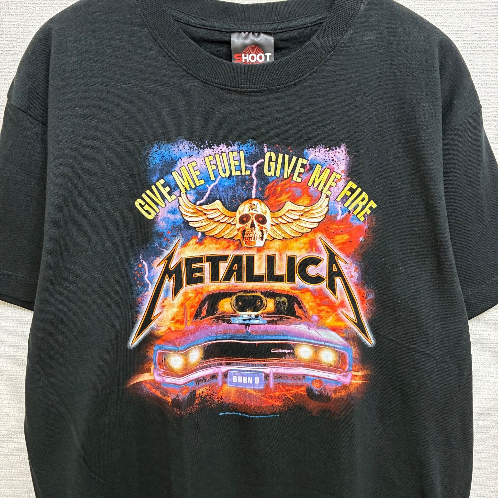 メタリカ METALLICA バンドTシャツ Lサイズ SHOOT シュート ブラック 