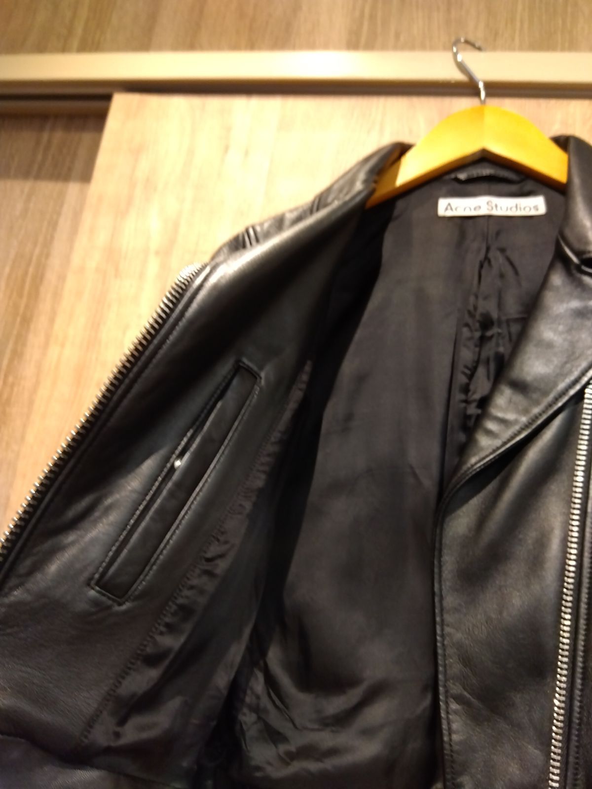 M08 Acne Studios アクネステュディオ ライダース クラシック レザー 
