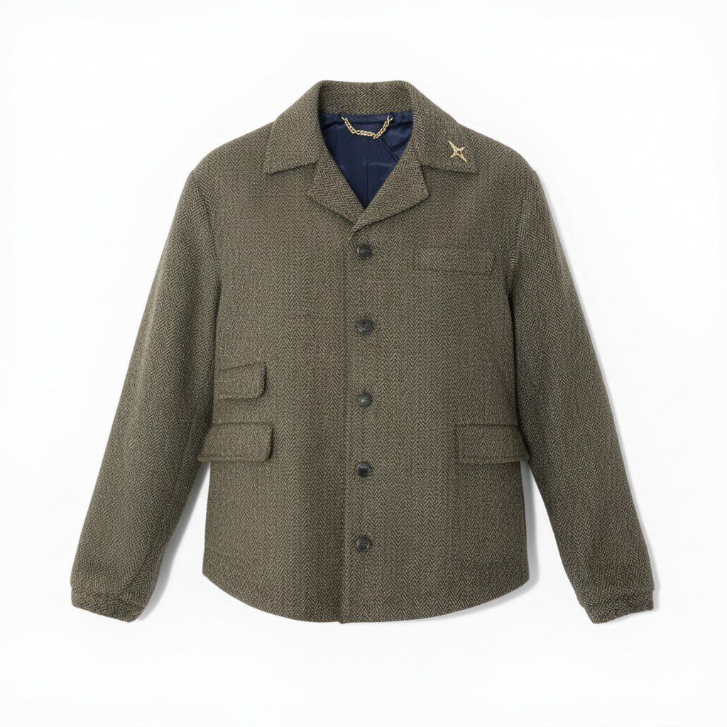 42c26 定価￥68,200 THAMES MMXX. テムズ × Harris Tweed ハリス 