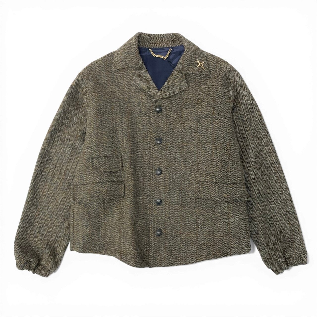 42c26 定価￥68,200 THAMES MMXX. テムズ × Harris Tweed ハリス